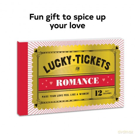 Lucky Tickets for Romance: 12 Gift Coupons - Chronicle Books [KSIĄŻKA]