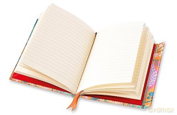 Lucy Innes Williams: Orange Hydrangeas (Foiled Journal) (Flame Tree Notebooks) - Flame Tree Studio [KALENDARZ]