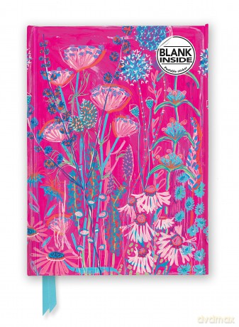 Lucy Innes Williams: Pink Garden House (Foiled Blank Journal) (Flame Tree Blank Notebooks) - Flame Tree Studio [KALENDARZ]