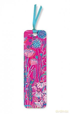 Lucy Innes Williams: Pink Garden House Bookmarks (pack of 10) - Flame Tree Studio [KALENDARZ]