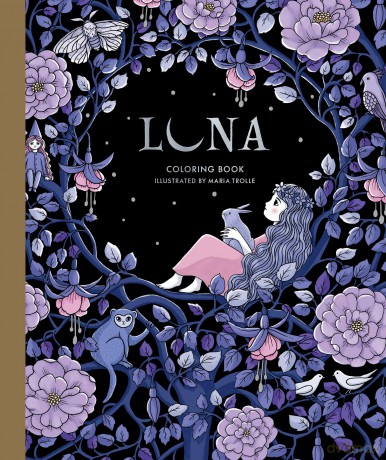 Luna Coloring Book (Colouring Books) - Maria Trolle [KSIĄŻKA]