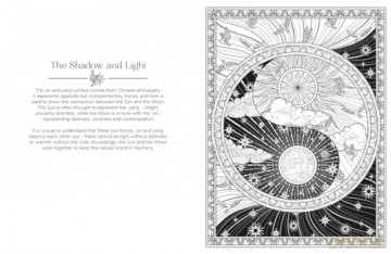 Luna Colouring: Embrace the Magic of the Moon - Stratten Peterson [KSIĄŻKA]