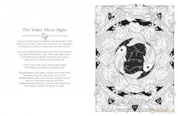 Luna Colouring: Embrace the Magic of the Moon - Stratten Peterson [KSIĄŻKA]
