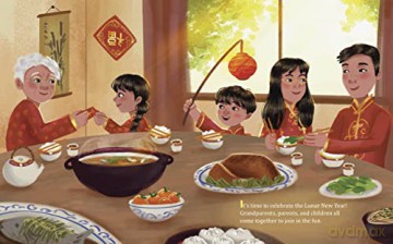 Lunar New Year: A Celebration of Family and Fun (Big Golden Book) - Mary Man-Kong [KSIĄŻKA]