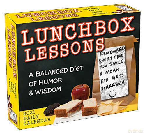Lunchbox Lessons 2021 Calendar: A Balanced Diet of Humor and Wisdom [KSIĄŻKA]