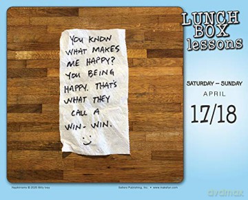 Lunchbox Lessons 2021 Calendar: A Balanced Diet of Humor and Wisdom [KSIĄŻKA]