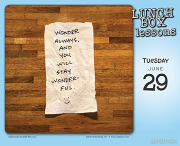 Lunchbox Lessons 2021 Calendar: A Balanced Diet of Humor and Wisdom [KSIĄŻKA]