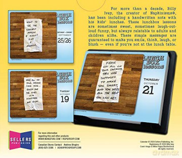 Lunchbox Lessons 2021 Calendar: A Balanced Diet of Humor and Wisdom [KSIĄŻKA]