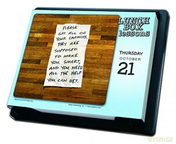 Lunchbox Lessons 2021 Calendar: A Balanced Diet of Humor and Wisdom [KSIĄŻKA]