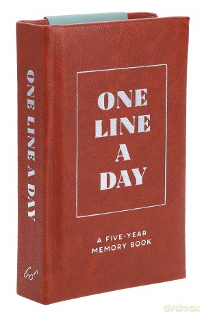 Luxe One Line a Day: A Five-Year Memory Book - Chronicle Books [KSIĄŻKA]