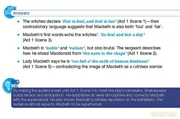 Macbeth: GCSE Revision Cards for AQA English Literature with free app (GCSE Grades 9-1 Revision Cards) - Alison Powell [KSIĄŻKA]