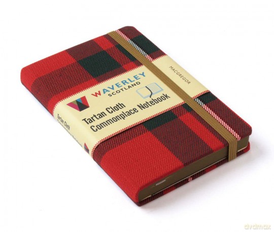 Macgregor Notebook: Waverley Genuine Scottish Tartan Notebook - Waverley Scotland [KSIĄŻKA]