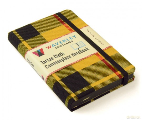 Macleod of Lewis Notebook: Waverley Genuine Scottish Tartan Notebook - Ron Waverley Scotland [KSIĄŻKA]