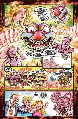 Madballs vs Garbage Pail Kids: Heavyweights of Gross HC - Sholly Fisch [KOMIKS]