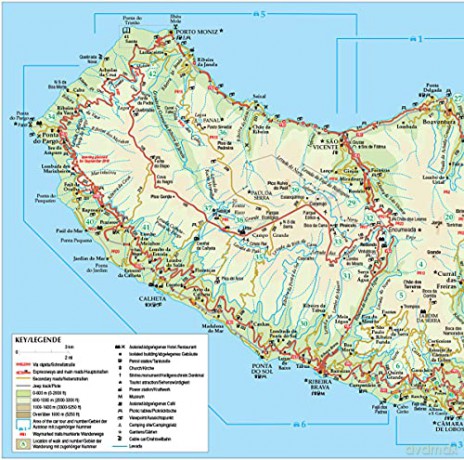Madeira Sunflower Walking Guide: 100 long and short walks; 6 car tours - John Underwood [KSIĄŻKA]