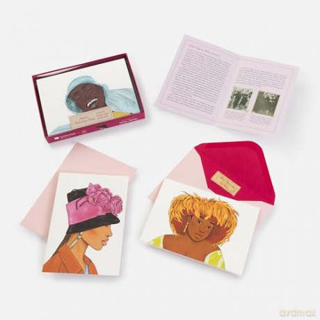 Mae's Millinery Shop Note Cards: 12 All-Occasion Cards That Celebrate the Legacy of Fashion Designer Mae Reeves - Smithsonian Institution [KSIĄŻKA]