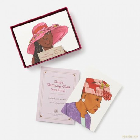 Mae's Millinery Shop Note Cards: 12 All-Occasion Cards That Celebrate the Legacy of Fashion Designer Mae Reeves - Smithsonian Institution [KSIĄŻKA]