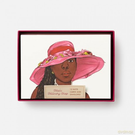Mae's Millinery Shop Note Cards: 12 All-Occasion Cards That Celebrate the Legacy of Fashion Designer Mae Reeves - Smithsonian Institution [KSIĄŻKA]