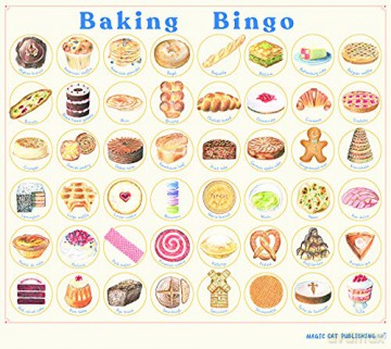 Magic Cat 9781913520311 Baking Bingo, Multicoloured, One Size - Magic Cat [KSIĄŻKA]