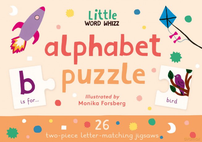 Magic Cat 9781913520526 Letter Matching Game, Multicoloured - Magic Cat [KSIĄŻKA]