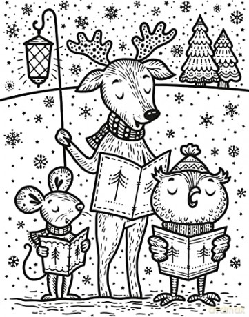 Magic Painting Christmas Cards (Magic Painting Books) - Abigail Wheatley [KSIĄŻKA]