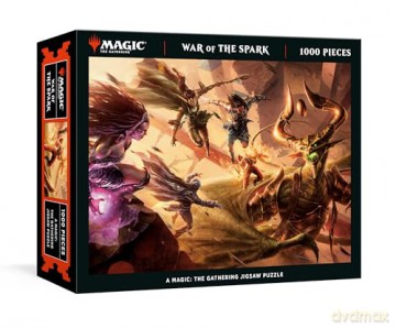Magic the Gathering War of the Spark: 1,000 Piece Puzzle: A Magic: The Gathering Jigsaw Puzzle: Jigsaw Puzzles for Adults - Magic: The Gathering [KSIĄŻKA]