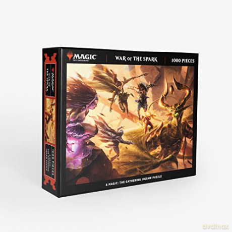 Magic the Gathering War of the Spark: 1,000 Piece Puzzle: A Magic: The Gathering Jigsaw Puzzle: Jigsaw Puzzles for Adults - Magic: The Gathering [KSIĄŻKA]