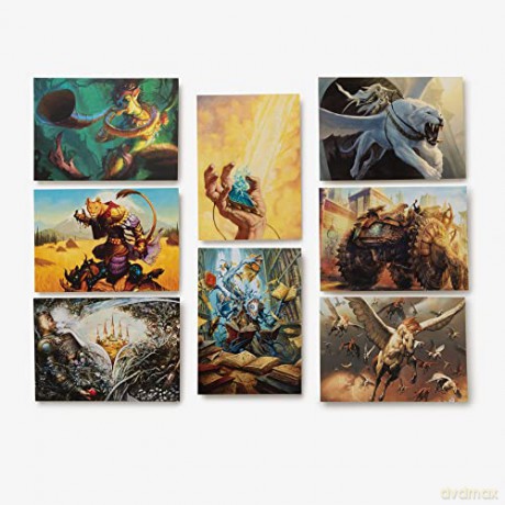 Magic: The Gathering Postcard Set: Masterworks of Magic Art: Postcards - Gathering Magic [KSIĄŻKA]