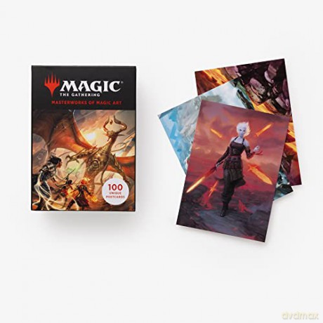 Magic: The Gathering Postcard Set: Masterworks of Magic Art: Postcards - Gathering Magic [KSIĄŻKA]