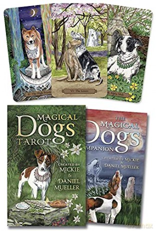 Magical Dogs Tarot - Mickie Mueller [KSIĄŻKA]