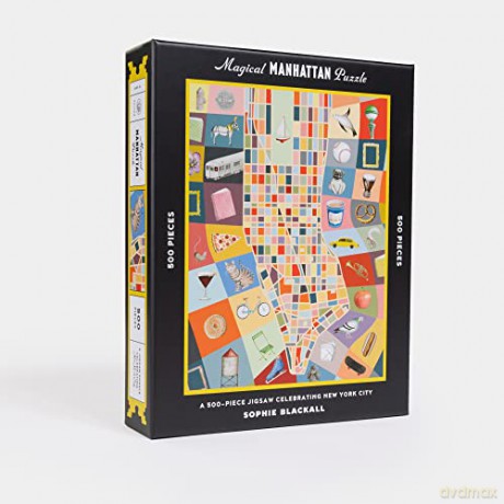 Magical Manhattan Puzzle: 500 Piece - Sophie Blackall [PUZZLE]