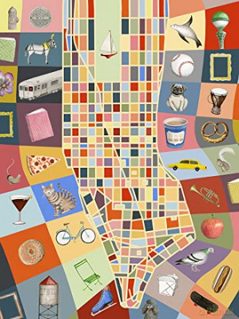 Magical Manhattan Puzzle: 500 Piece - Sophie Blackall [PUZZLE]
