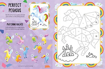 Magical Shiny Sticker Art (Mosaic Sticker by Numbers) - Igloo Books [KSIĄŻKA]