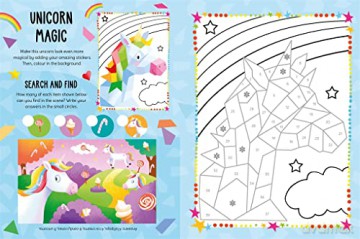 Magical Shiny Sticker Art (Mosaic Sticker by Numbers) - Igloo Books [KSIĄŻKA]