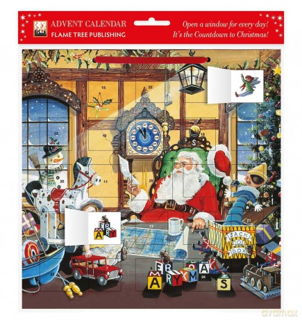 Maisy by Lucy Cousins December 2016-2017 Advent Winter Holiday Christmas Planner Calendar (Flame Tree Publishing) - Flame Tree Studio [KALENDARZ]