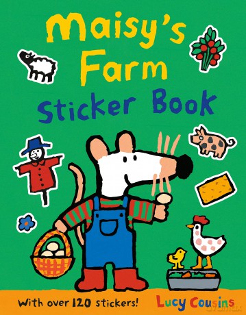 Maisy's Farm Sticker Book: 1 - Lucy Cousins [KSIĄŻKA]
