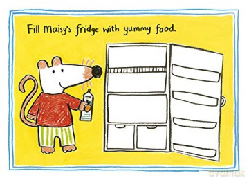 Maisy's Placemat Doodle Book - Lucy Cousins [KSIĄŻKA]