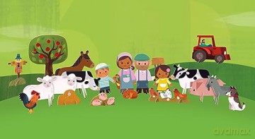 Make and Play: Farm - Joey Chou [KSIĄŻKA]