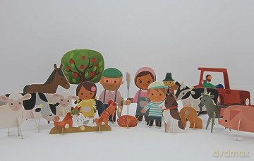 Make and Play: Farm - Joey Chou [KSIĄŻKA]