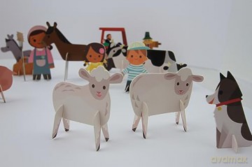 Make and Play: Farm - Joey Chou [KSIĄŻKA]
