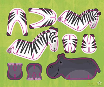 Make and Play: Safari - Joey Chou [KSIĄŻKA]