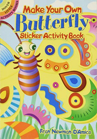 Make Your Own Butterfly Sticker Activity Book (Little Activity Books) - Fran Newman-D'Amico [KSIĄŻKA]