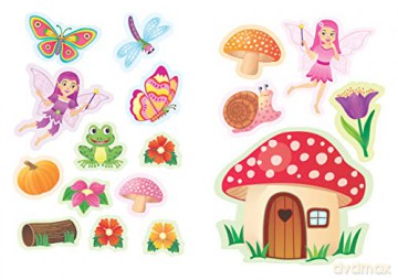 Make Your Own Fairy Garden Sticker Activity Book (Little Activity Books) - Fran Newman-D'Amico [KSIĄŻKA]