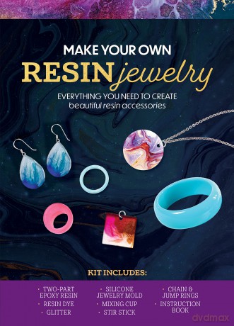Make Your Own Resin Jewelry to Create Beautiful Resin Accessories - Chartwell Books [KSIĄŻKA]
