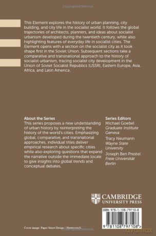 Making Cities Socialist (Elements in Global Urban History) - Zubovich Katherine [KSIĄŻKA]