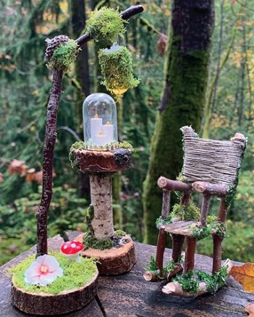 Making Fairy Garden Accessories: 22 Enchanting Projects for Your Backyard - Anna-Marie Fahmy [KSIĄŻKA]