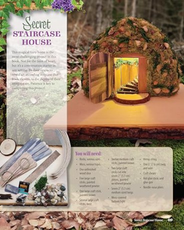 Making Fairy Garden Accessories: 22 Enchanting Projects for Your Backyard - Anna-Marie Fahmy [KSIĄŻKA]