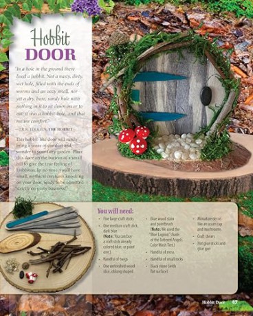 Making Fairy Garden Accessories: 22 Enchanting Projects for Your Backyard - Anna-Marie Fahmy [KSIĄŻKA]