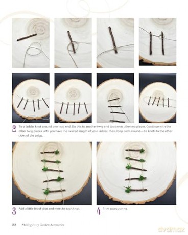 Making Fairy Garden Accessories: 22 Enchanting Projects for Your Backyard - Anna-Marie Fahmy [KSIĄŻKA]