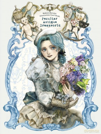Makura Kurama Illustration Card Book: Peculiar Antique Dreamworld - Makura Kurama [KOMIKS]